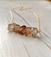 Topaz Bar Necklace