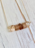 Topaz Bar Necklace