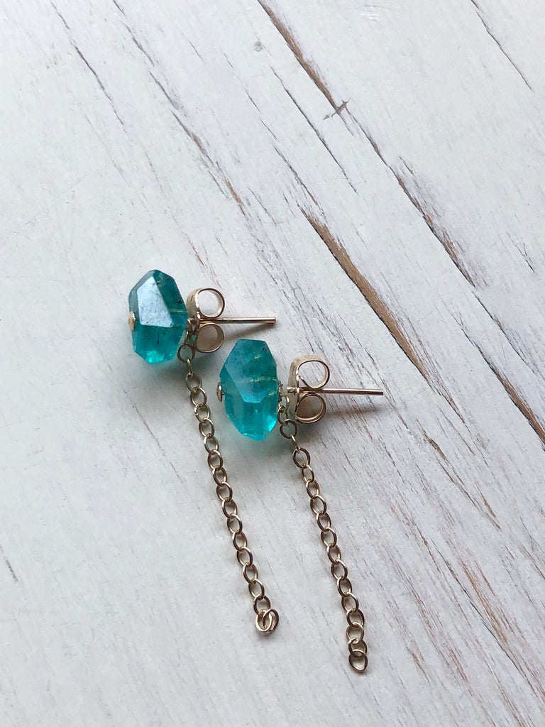 Apatite Chain Studs