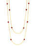 Lapis Coin Layering Necklace