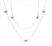 Long Gold Coin Necklace