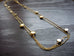 Long Gold Coin Necklace