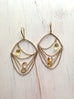 Citrine Gold Filled Drape Earring