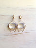 Crystal Quartz Drop Earring