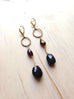 Garnet Faceted Stone Dangles