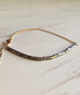 Delicate Darken Silver Hematite Bracelet
