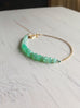 Chrysoprase Faceted Bracelet
