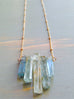 Aquamarine Raw Shard Necklace