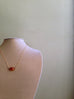 Citrine Faceted Drop Necklace