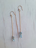 Aquamarine Shard Earring