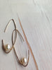 Pearl Oblong Hoop