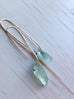 Raw Aquamarine Earrings