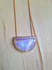 Moonstone Geometric Necklace