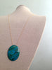 Chrysocolla Drop Necklace