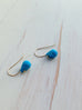 Turquoise Tear Dainty Earrings