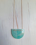 Amazonite Geometric Statement Necklace