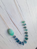 Fluorite Chrysoprase  Necklace