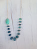 Fluorite Chrysoprase  Necklace