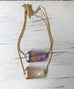 Gemstone Geometric Bar Necklace