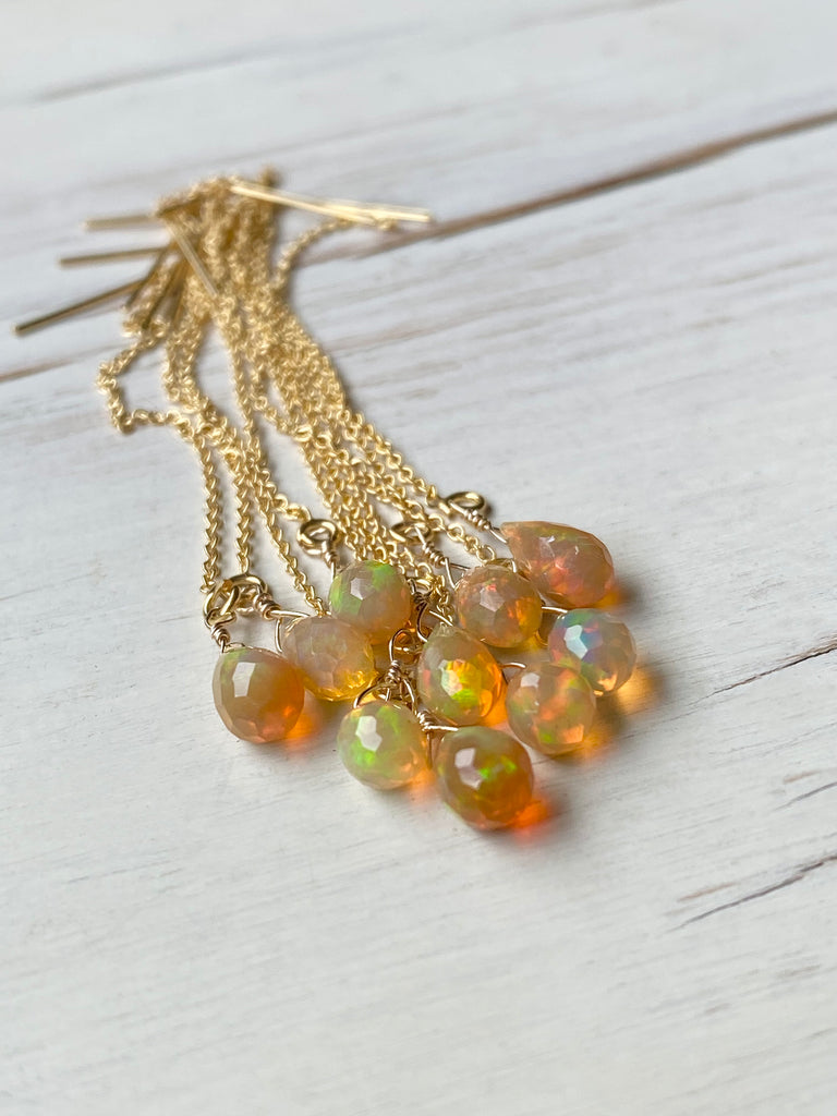 Welo Opal Teardrop Earrings