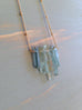 Aquamarine Raw Shard Necklace