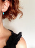 Turquoise Tear Dainty Earrings